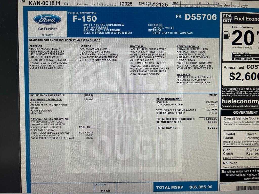 2015 Ford F-150 XL - Photo 15